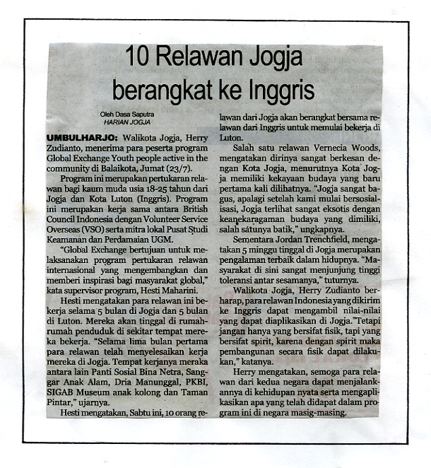 Kliping jogja terbaru